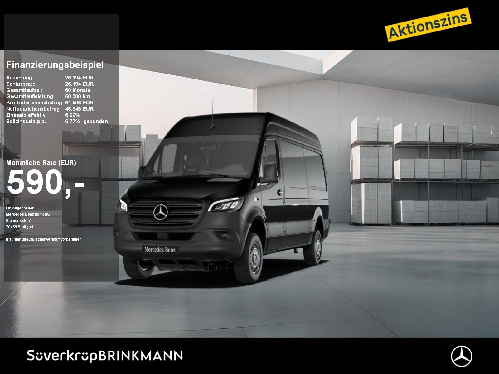 Mercedes-Benz Sprinter 319 KASTEN ALLRAD PRO L2H2 KLIMA AHK 2,