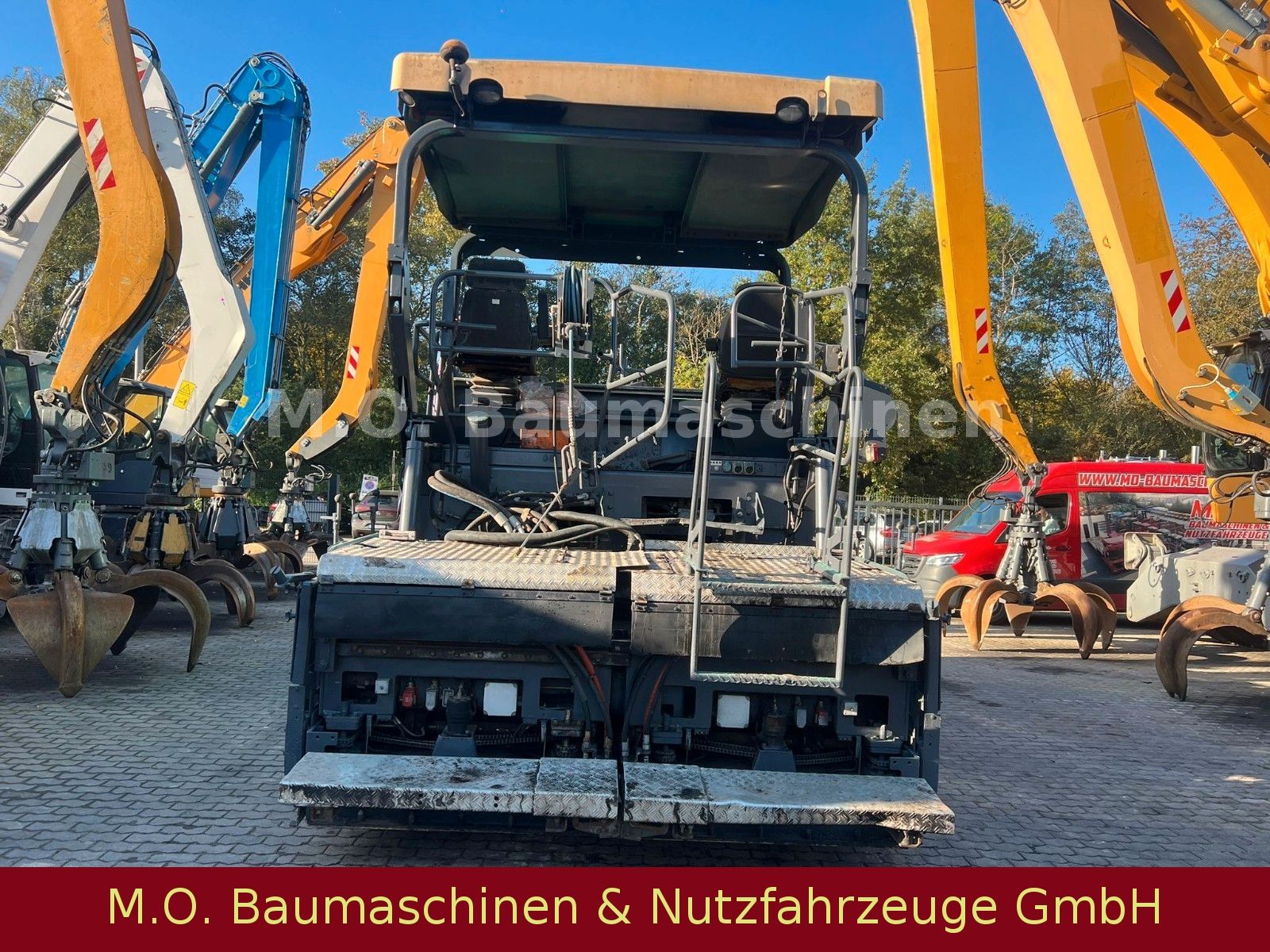 Fahrzeugabbildung Vögele Super 1800-2 / 2x Display / 2x Sensor /2x 50 cm/