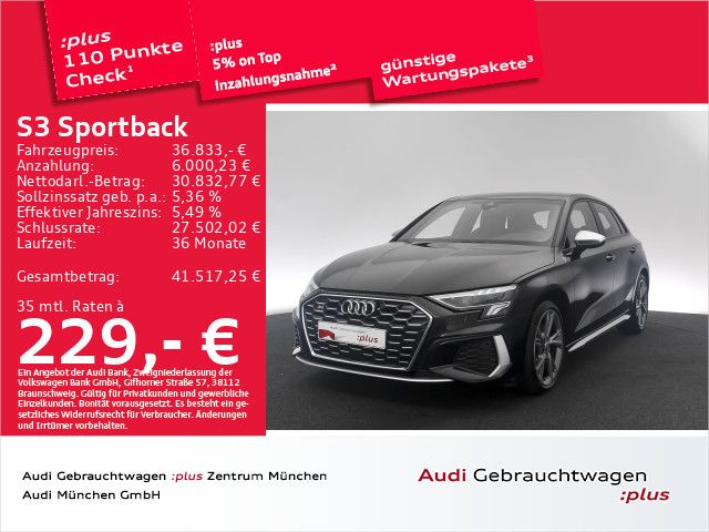 AUDI S3 Sportback TFSI S tronic Navi+/Virtual