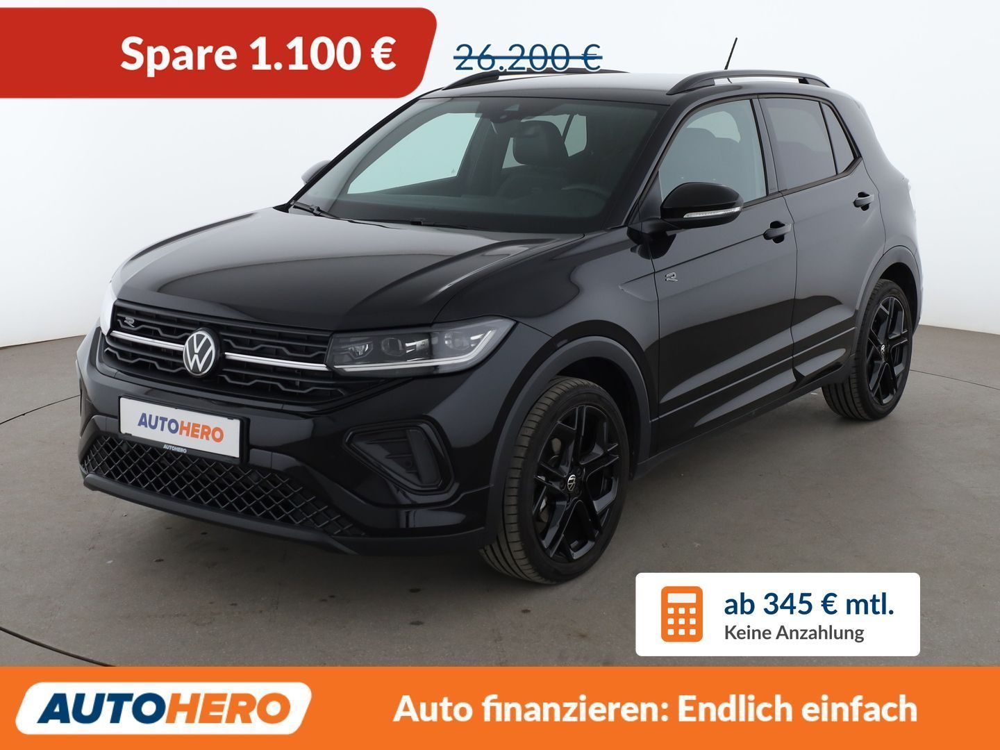 Volkswagen T-Cross 1.0 TSI R-Line Aut.*LED*VC*ACC*SHZ*PDC*