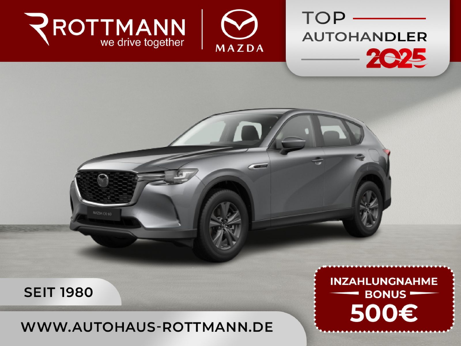 Mazda CX-60 2026 Plug-In PHEV 327ps Aut.AWD PRIME-Line