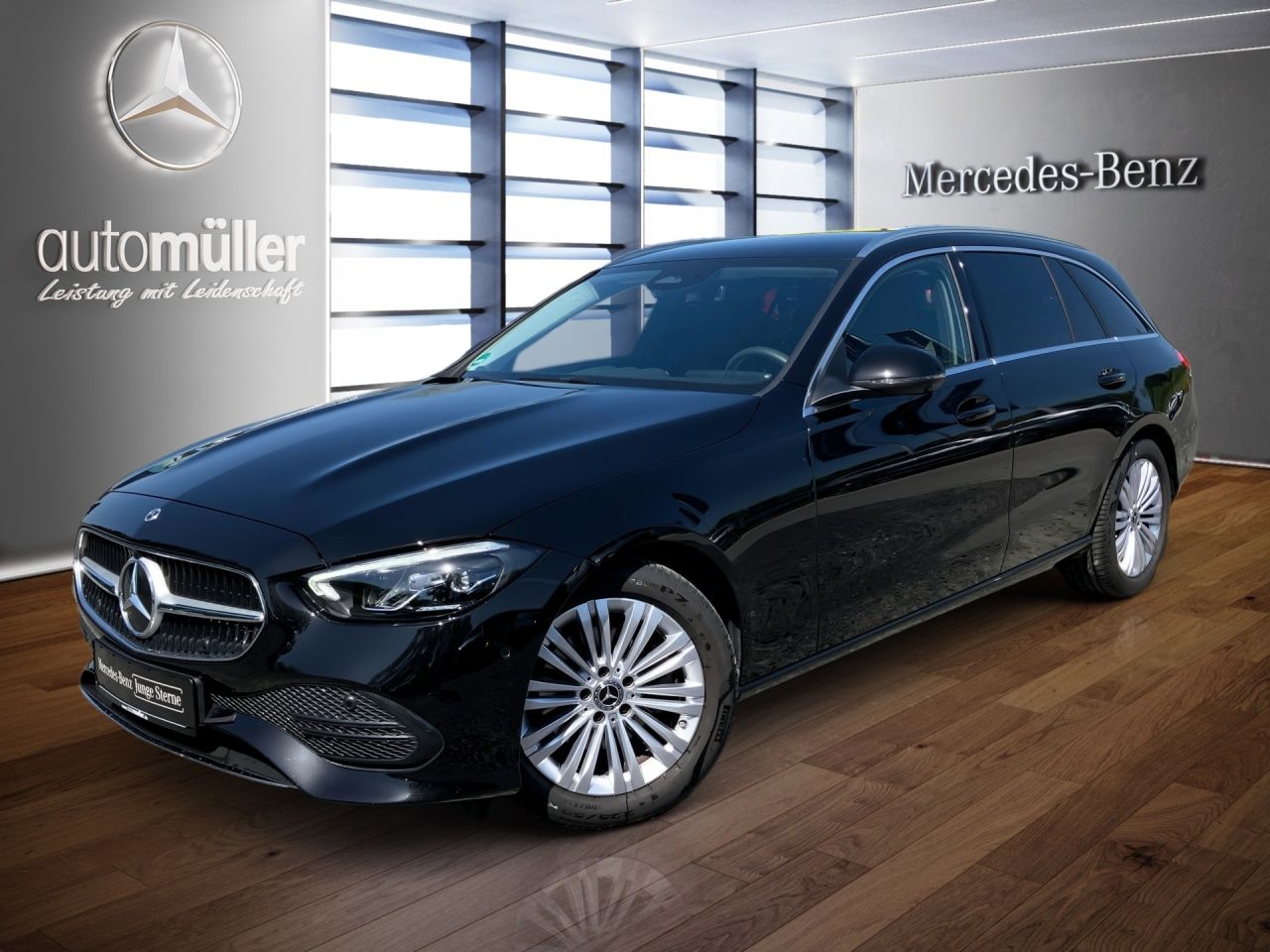 MERCEDES-BENZ C 180 T AVANTGARDE+AHK+360+LHZG+TOTWINKEL+LED+