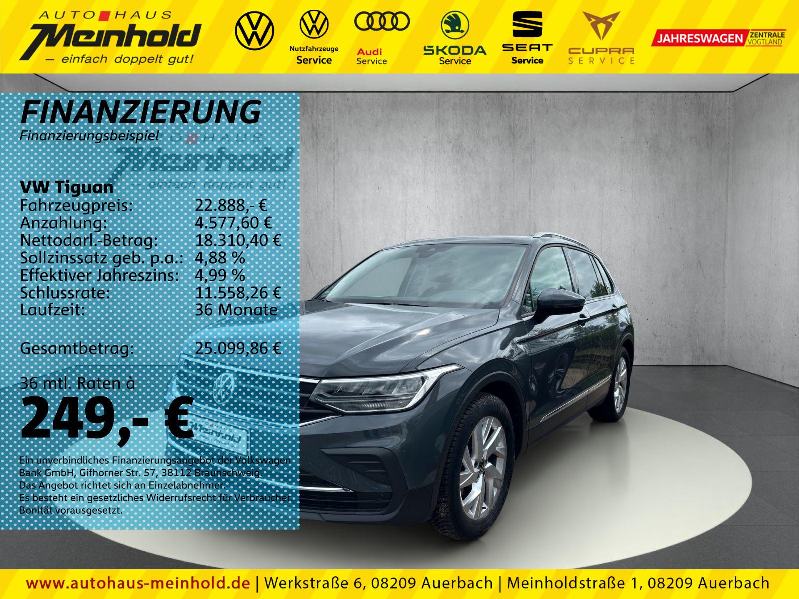 Volkswagen Tiguan 1.5 TSI Active, Kamera, el. Heckklappe