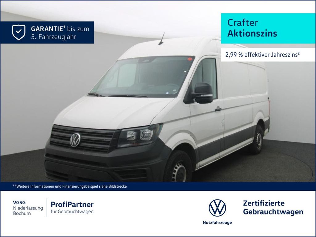 Crafter Kasten mittlerer Radstand AHK Vorb. PDC