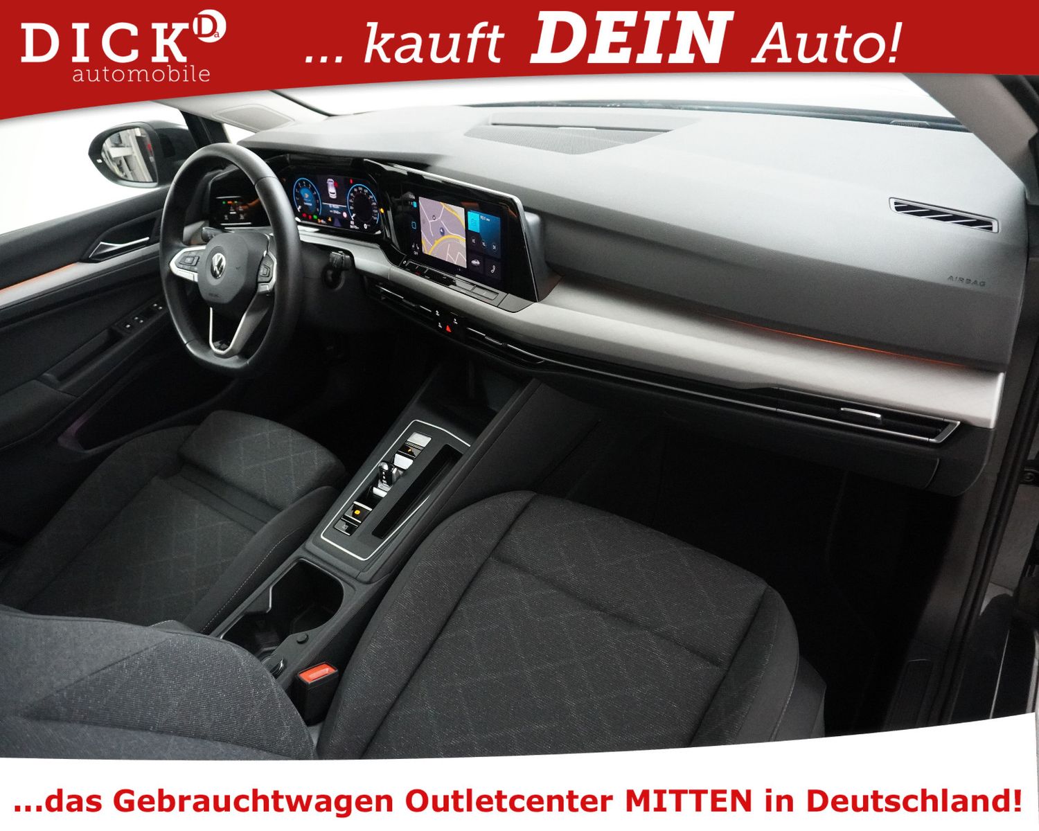 Fahrzeugabbildung Volkswagen Golf VIII 1.0eTSI DSG Life MEMO+MASS+SHZ+LED+PDC