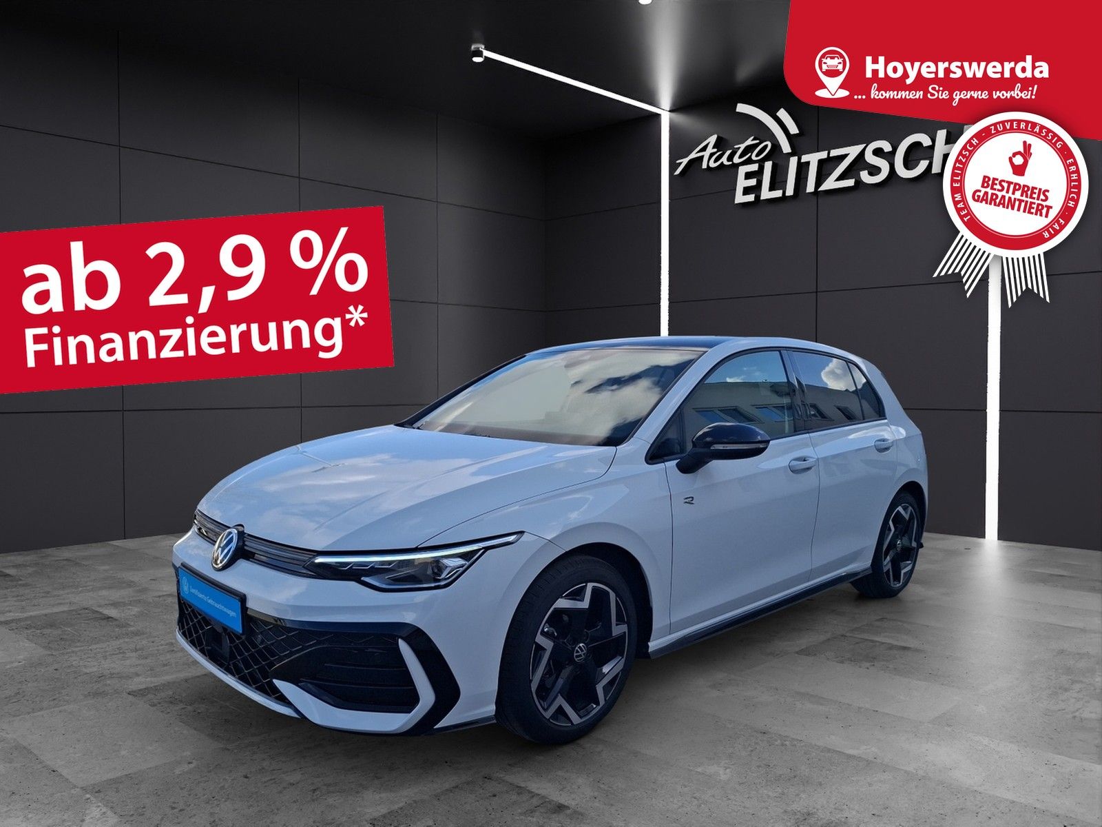 Fahrzeugabbildung Volkswagen Golf VIII TSI R-Line Standhzg LEDplus APP H&K AI