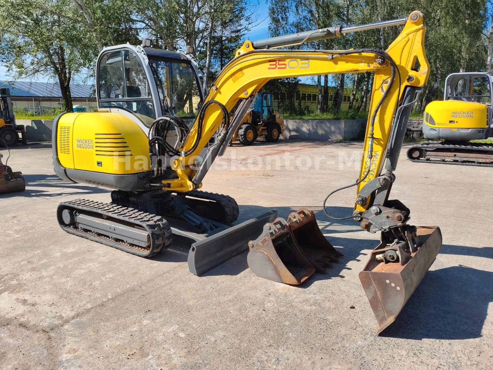 Wacker NEUSON 3503 VDS Minibagger Löffelpaket