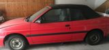 Ford Escort Cabrio Rot-Schwarz - Ford Escort aus 1995: Cabrio
