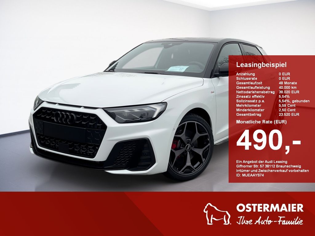 Audi A1 Sportback S line 40 TFSI S tronic 207PS KLIMA