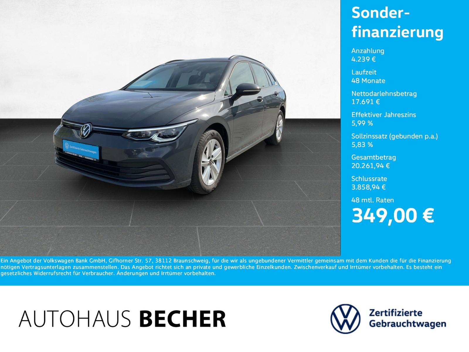 Volkswagen Golf Variant Life 1.5 eTSI DSG /Sitzhz/LED/Navi