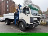Mercedes-Benz 1824 tipper+crane Manal V6 Full spring 1827 1831 - Mercedes-Benz 1831