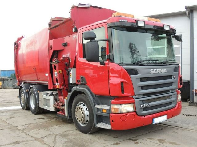 Scania P320 Müllwagen, 2011, 6x2, 320KM, EURO 5