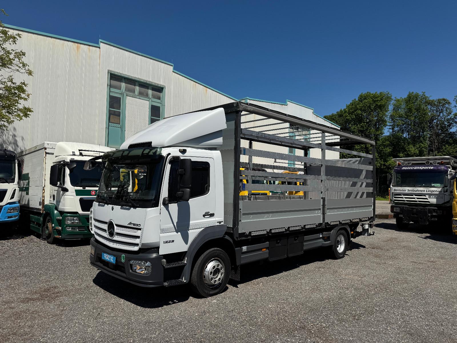 Mercedes-Benz Atego 1223 Pritsche Plane LBW Klima Top Zustand
