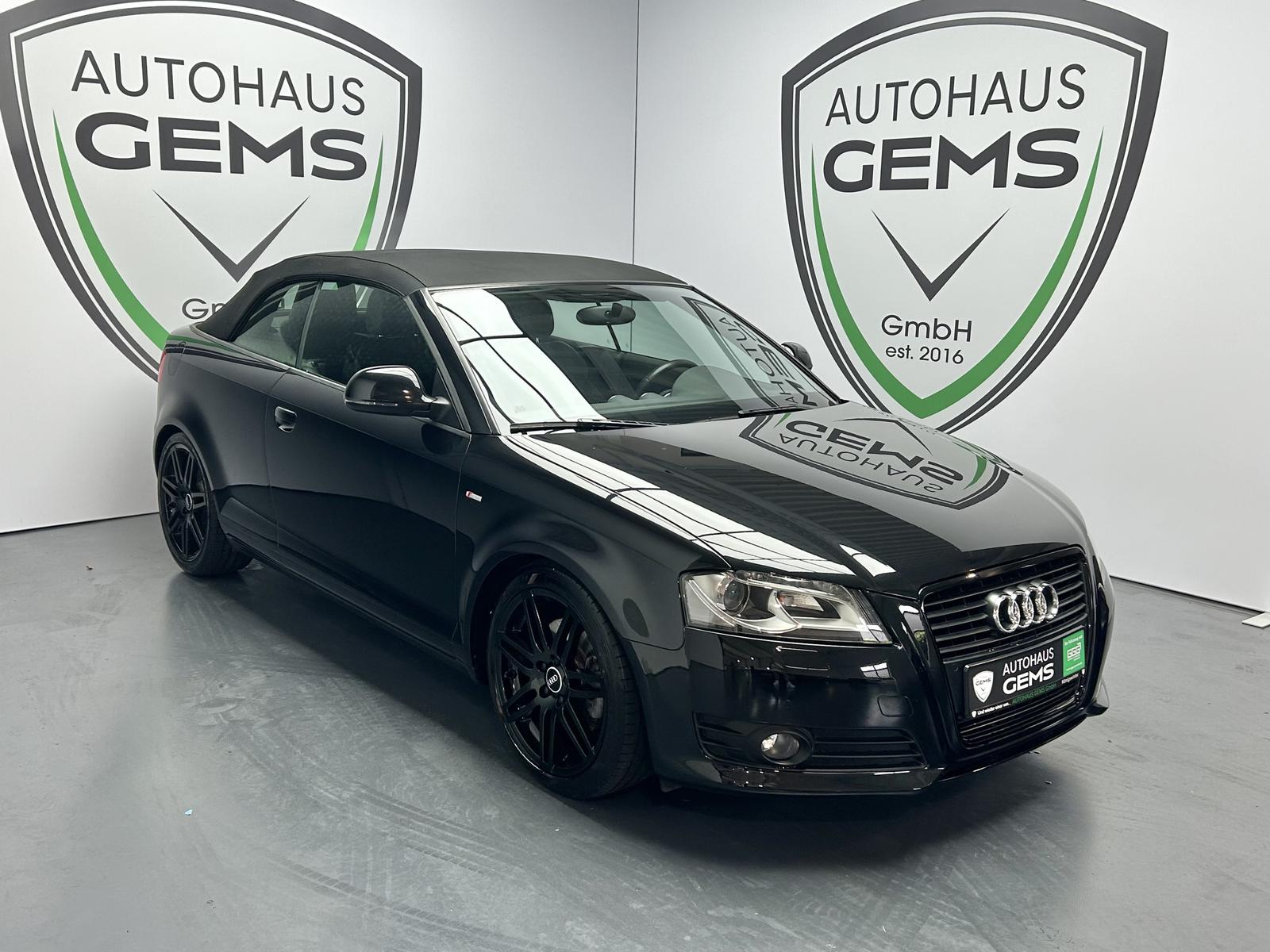 Audi A3 Cabrio S-Line Bi-Xenon Bose Klima Teil-Leder