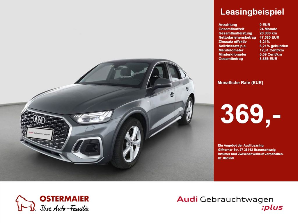 Audi Q5 Sportback S LINE BUSINESS 50TDI QUATTRO 286PS