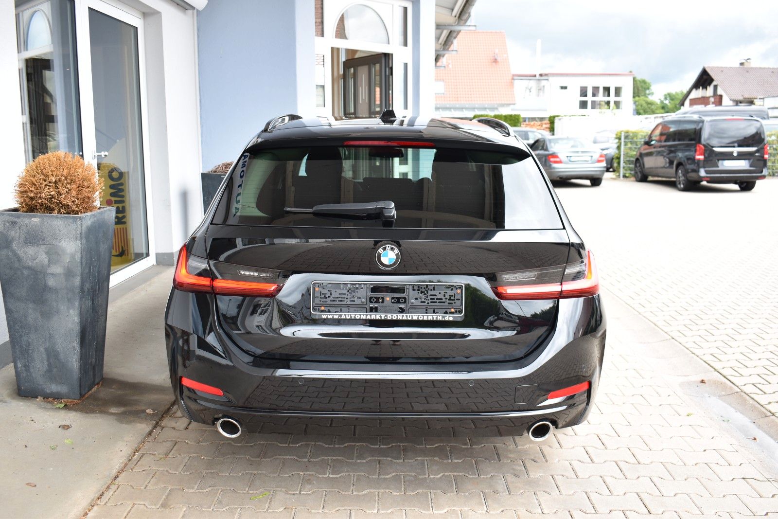 BMW 318d Touring Aut. Mild-Hybrid  Navi Teilleder foto 7