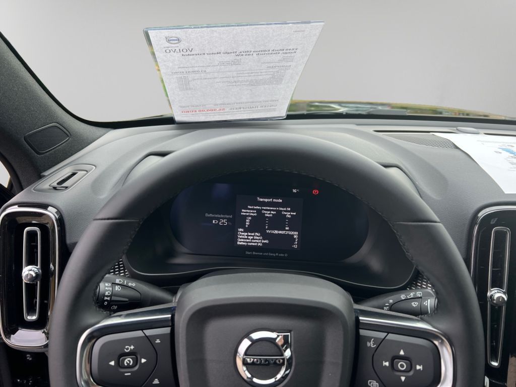 VOLVO EX40 Electric,Extend. R.Ultra Black Ed.,Licht-P VOLVO EX40 Electric,Extend. R.Ultra Black Ed.,Licht-P