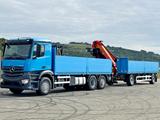 Mercedes-Benz ANTOS 2545*PK 26002-EHE+JIB PJ060A+Anhänger/FUNK - Kipper Anhänger