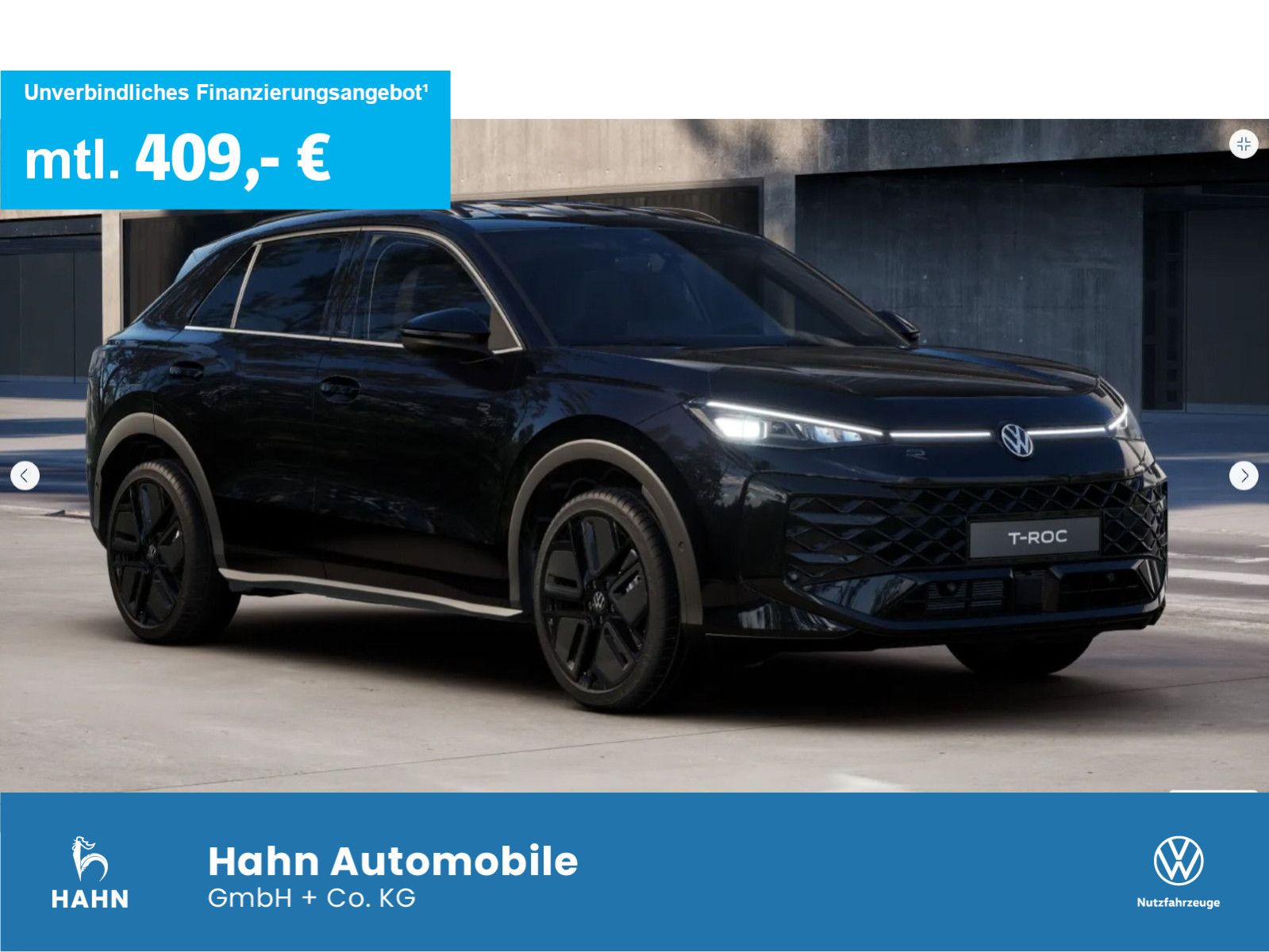Volkswagen T-Roc R-Line 1.5 l eTSI OPF 150 PS DSG AHK