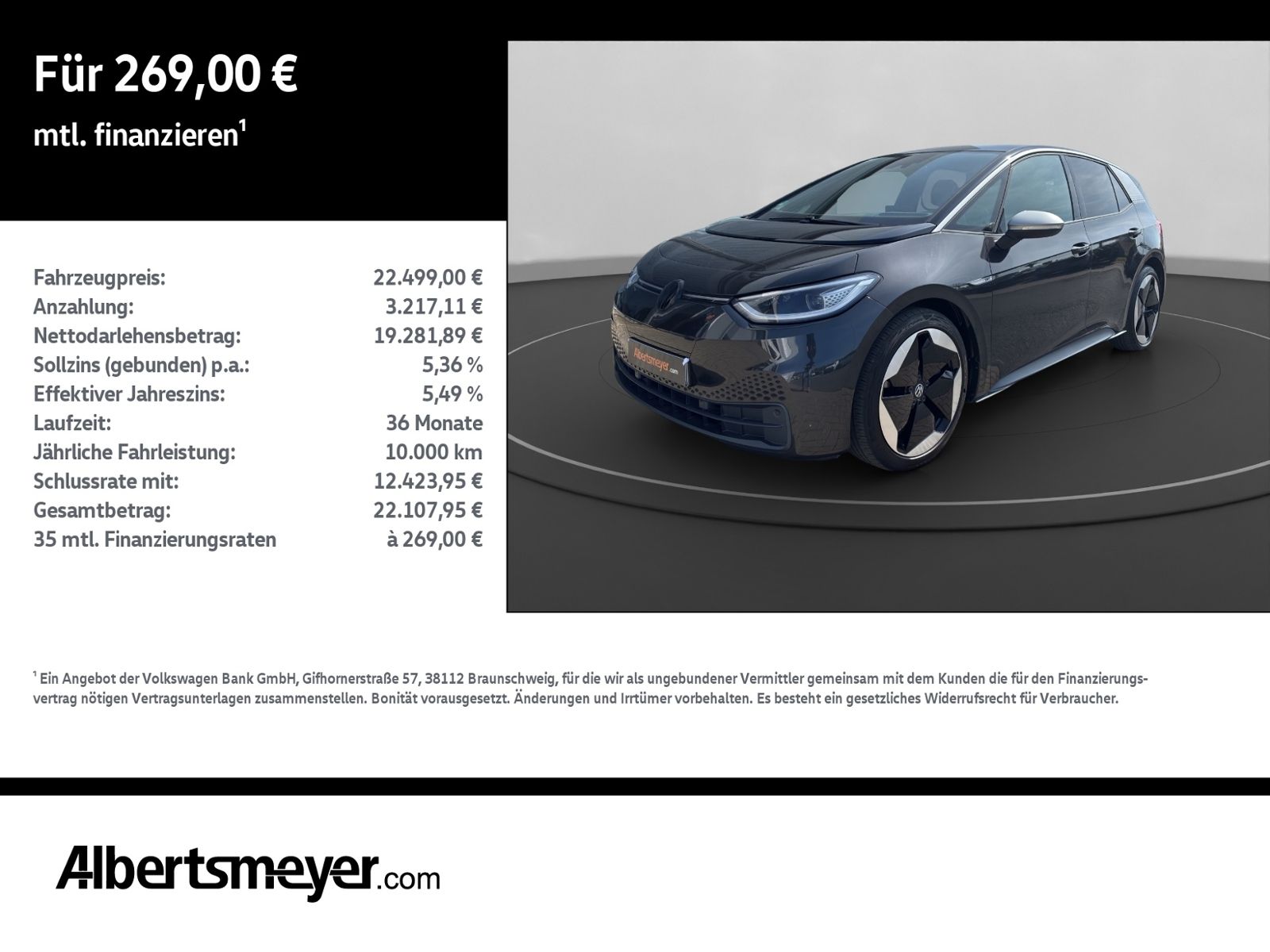 VW ID.3 Pro Performance 1st Max +KAMERA+MATRIX+NAVI