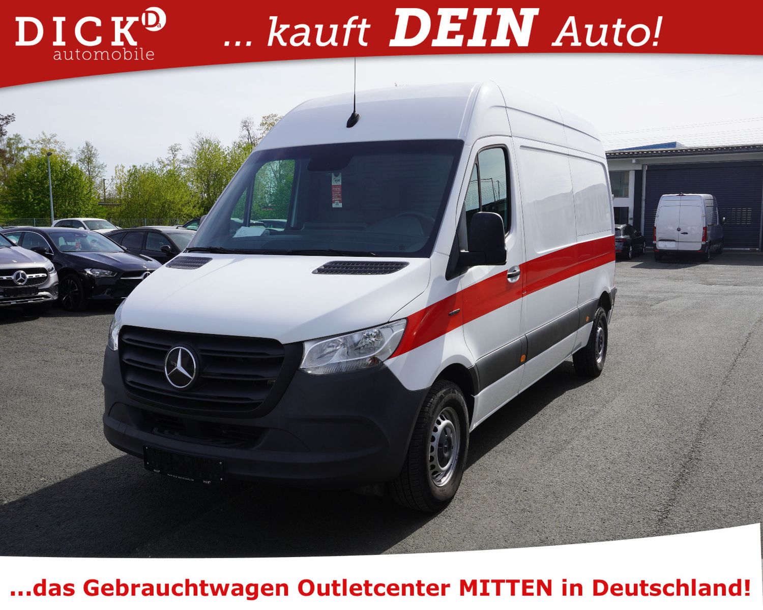Fahrzeugabbildung Mercedes-Benz eSprinter 312 FWD L2H2 >KLIMA+NAVI+KAM+LEDER+SHZ