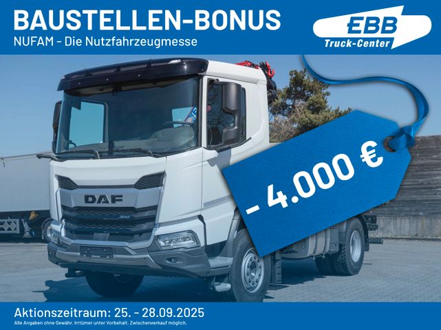 DAF XDC 370 FA Meiller Krankipper HMF
