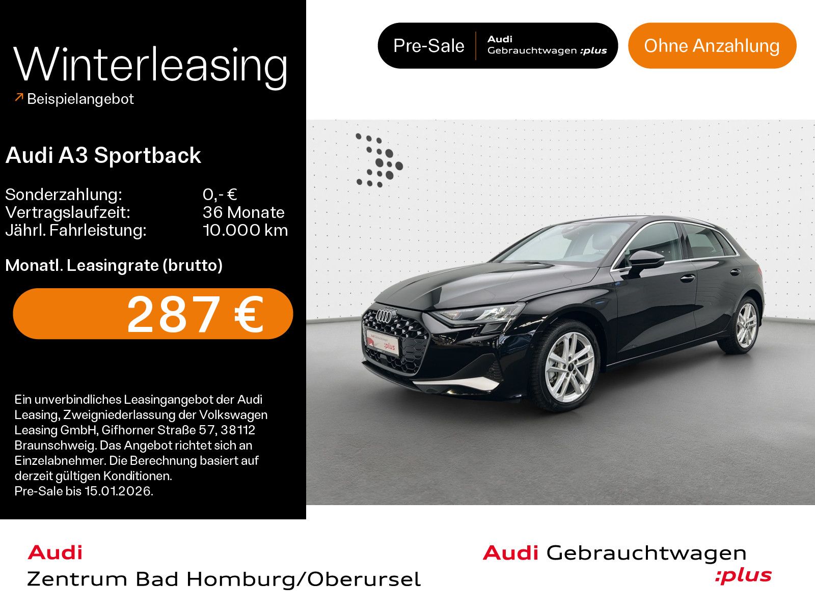 Audi A3 Sportback 35 TDI advanced*Navi*LED*Alu*PDC*Vi