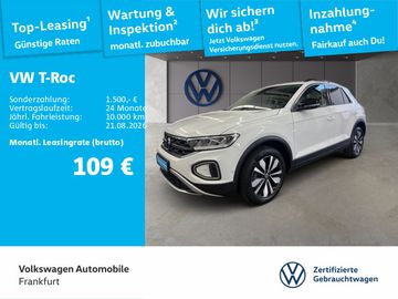 Volkswagen T-Roc Life GOAL 1.0 TSI 6-Gang NAV LED APP ACC
