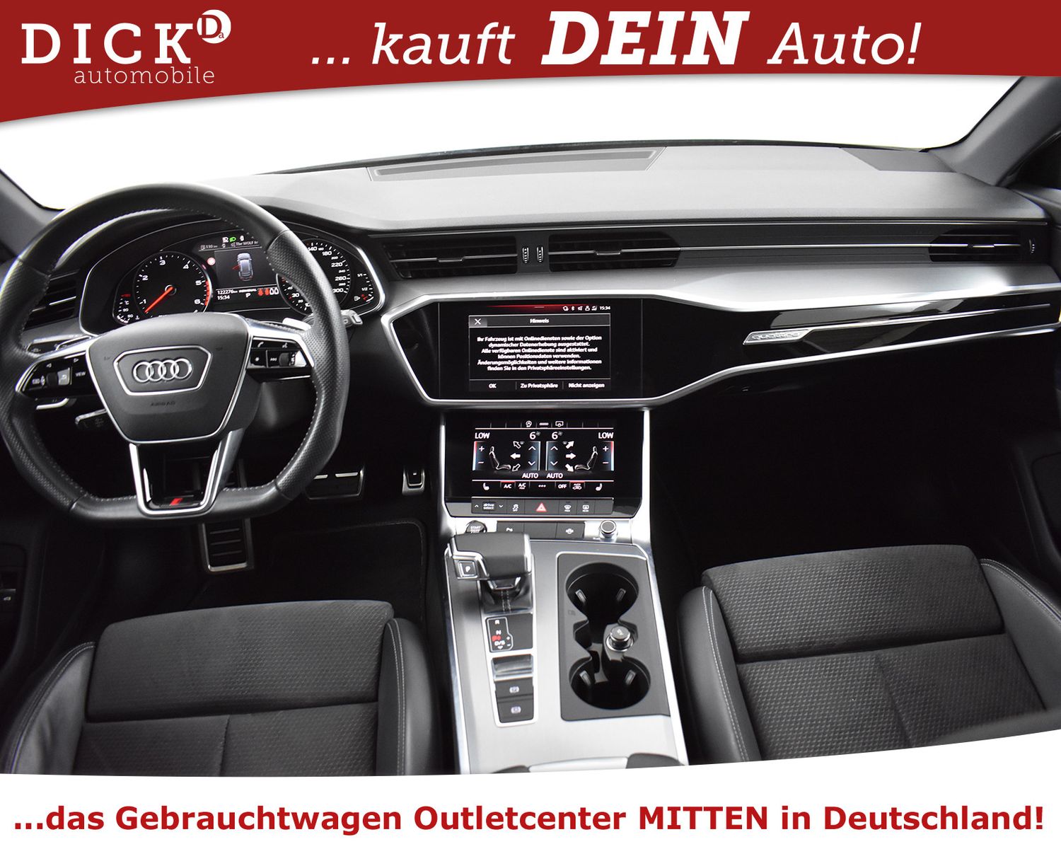 AUDI A6 Av 45d Quat 2X S Line NAVI+LED+SHZ+KAM+AHK+20 - Image 8