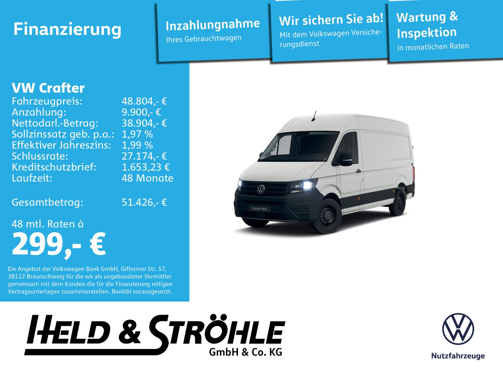 Volkswagen Crafter 35 Kasten 2,0l mittl.Radst. AKTION!!!