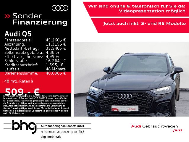 Audi Q5 Sportbabck 45TFSI quattro S tronic Panoramada