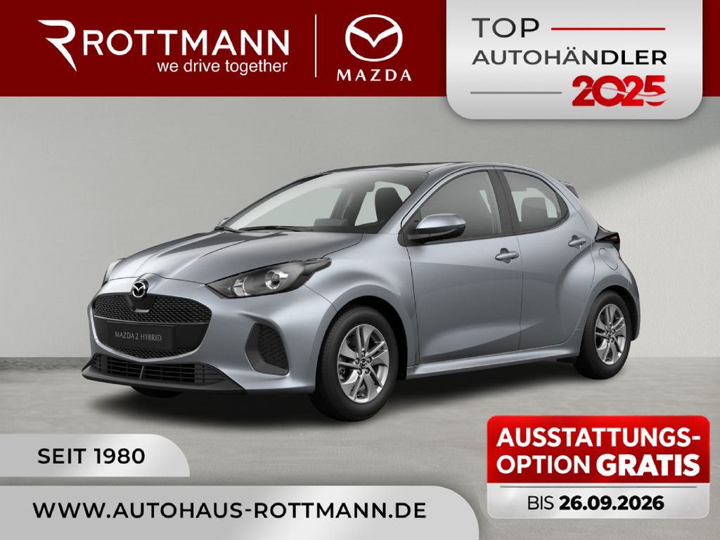 Mazda 2 Hybrid 2026 1.5L VVT-i 116PS Aut. PRIME-Line