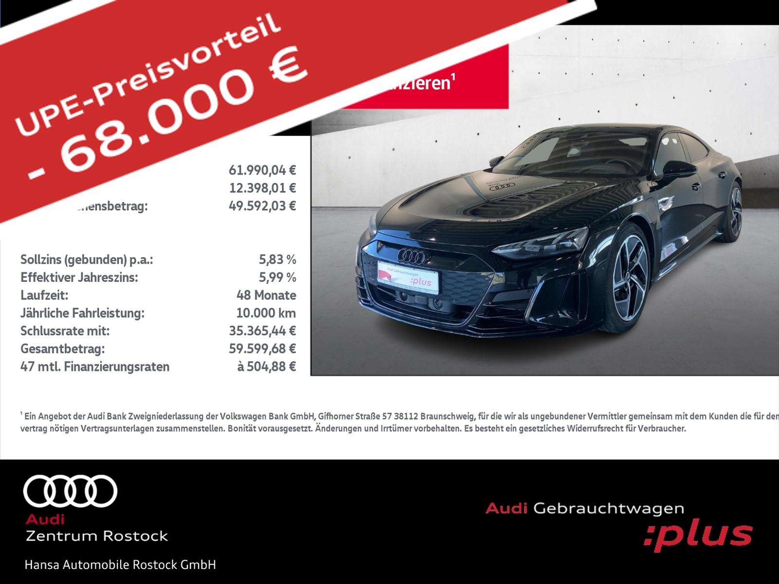 Audi e-tron GT QUATTRO+NAVI+MATRIX+HEAD UP+B&O+LHZ+AM