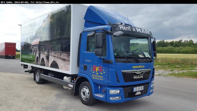 MAN TGL 8.220 4x2 BL EURO 6 Koffer Heimattruck