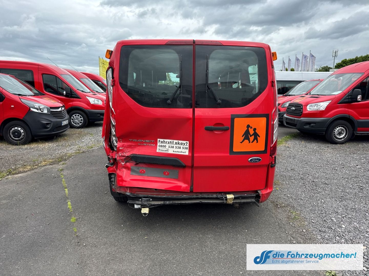 Fahrzeugabbildung Ford Transit Custom Kombi L1 2.0TDCi 60tkm *UNFALLWAG