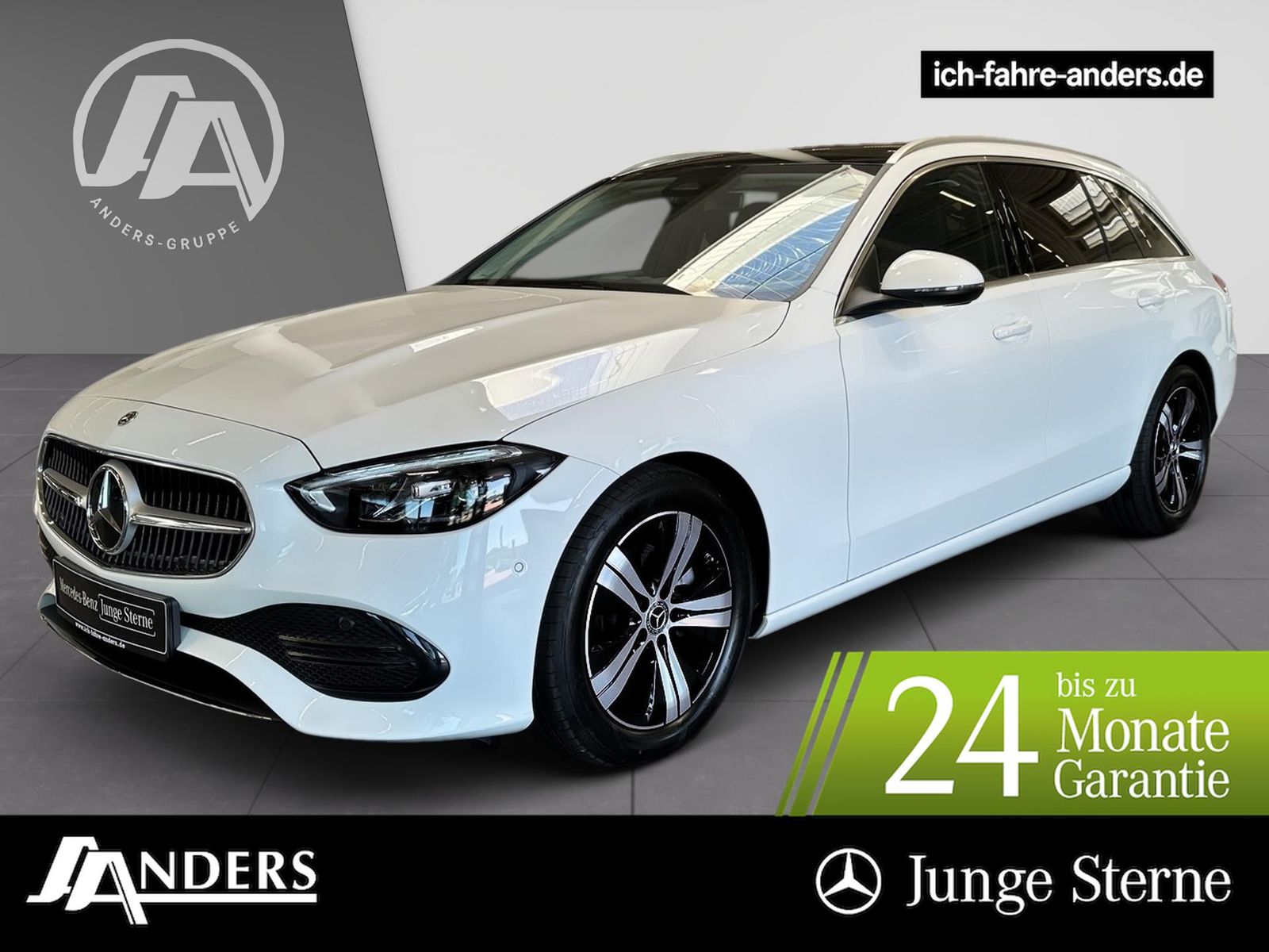 MERCEDES-BENZ C 180 T AVANTGARDE Adv.+Pano+LED+Kam+Navi+SHZ+