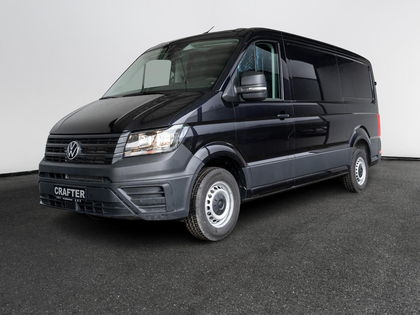Volkswagen Crafter 35 MR Kasten 2.0TDI KLIMA+AHK+RFK+GJR