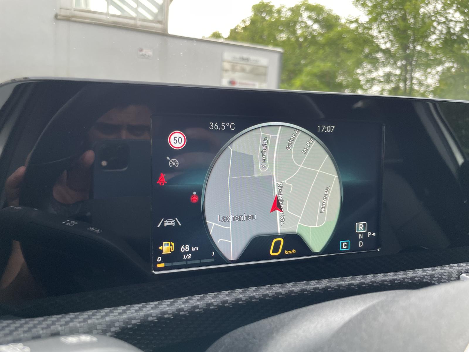 Mercedes-Benz A-Class Style LED MBUX Rü-Kamera Apple/Android, миниатюра 19