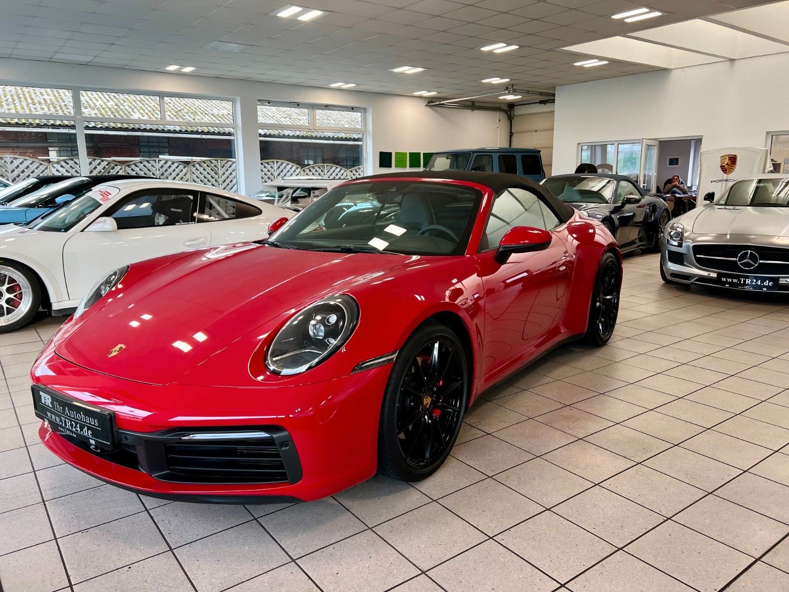 Fahrzeugabbildung Porsche 911 992 Carrera 4S Cabrio ACC, Sportabgasanlage