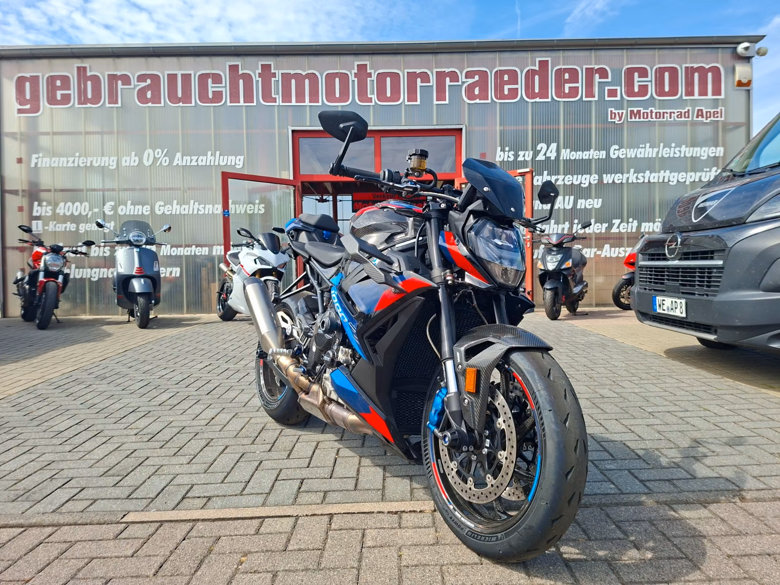 BMW M 1000 R Competition Carbonfelgen 1. Hand