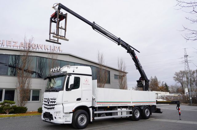 Mercedes-Benz Arocs 6x2 2545 Crane HIAB 177 K PRO/HIPRO