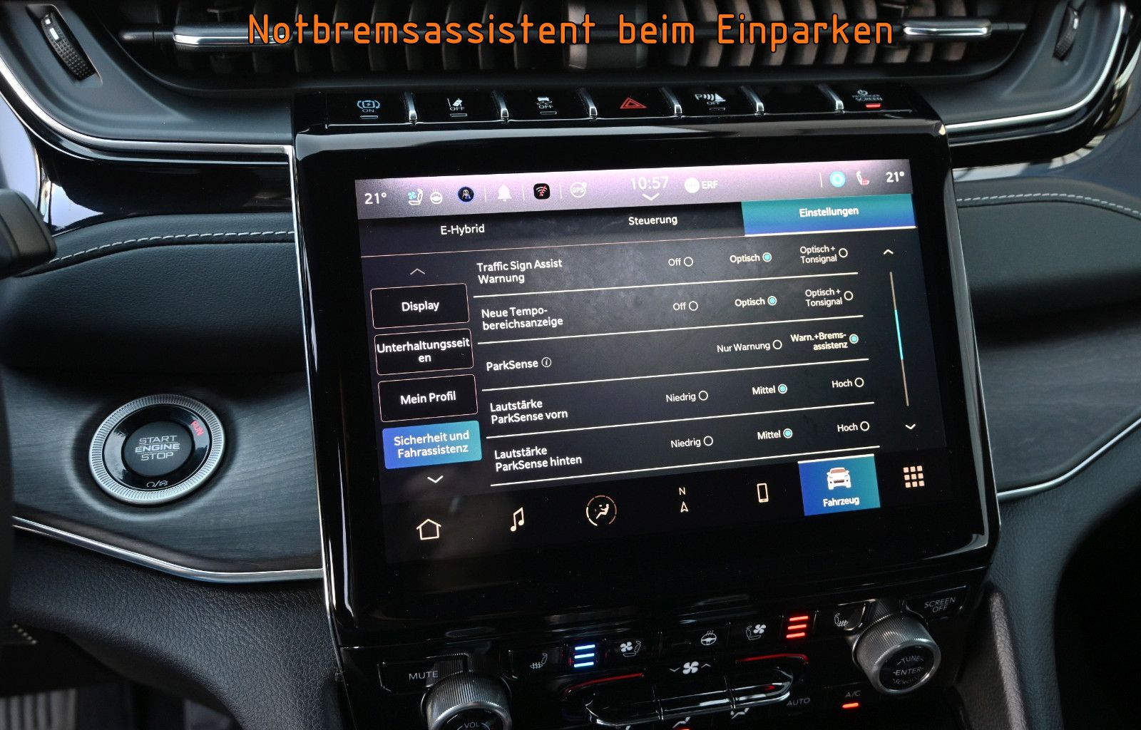 Fahrzeugabbildung Jeep Grand Cherokee 2.0 4xe PHEV Overland°UVP 93.580€