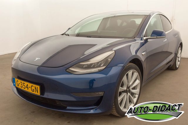 Tesla 3 Long Range Dual AWD Self Driving modus Pano