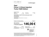 Opel Corsa Edition 1.2 T  ---- ab 146,-€ Finanz.Rate  - Opel Corsa: Schwarz, 1.2