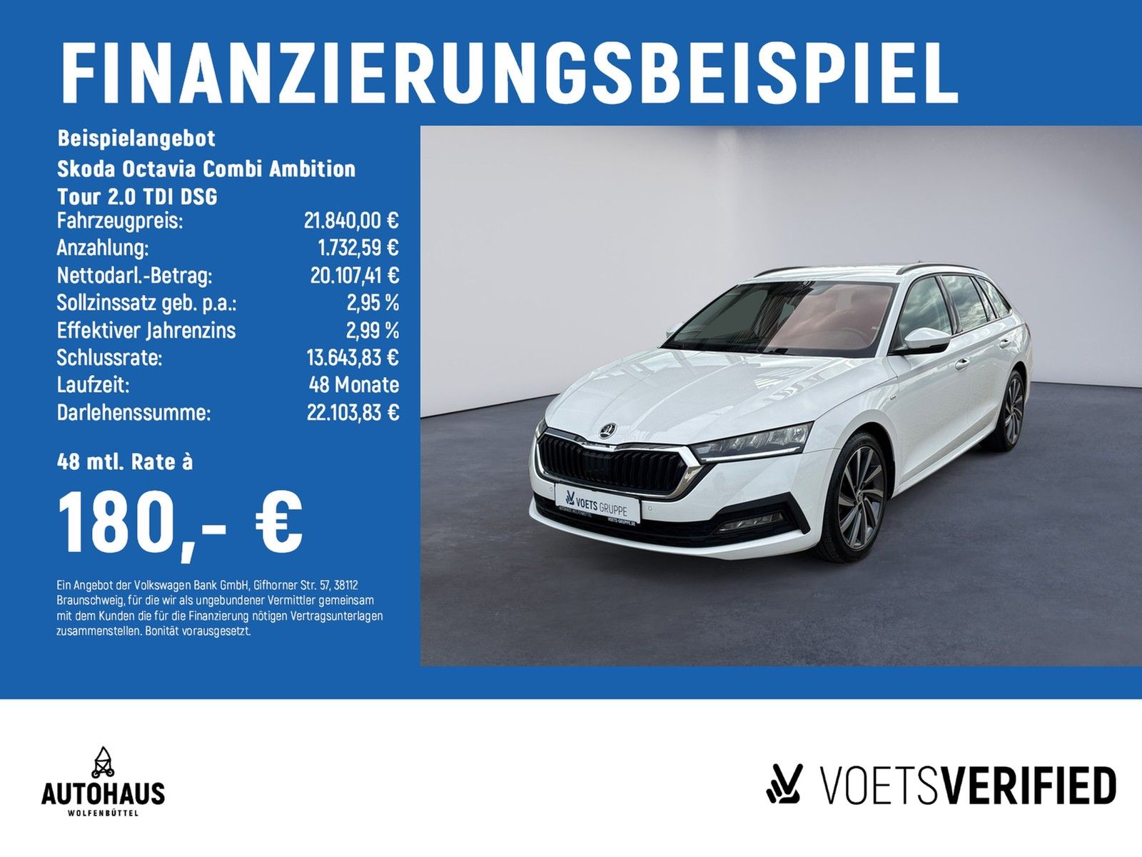 Skoda Octavia Combi Ambition Tour 2.0 TDI DSG PDC+NAVI
