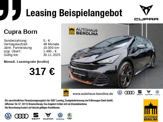 Vorschaubild: CUPRA Born 60 kWh *ACC*NAV*SENNHEISER*R-CAM*SHZ* (Fahrzeug-Nr. 261072)