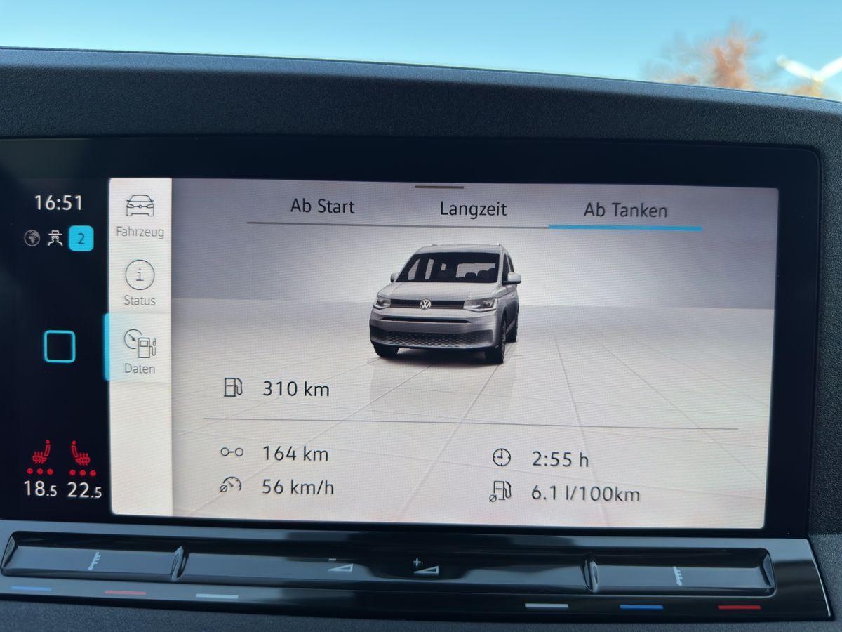Volkswagen Caddy Life Maxi 2.0 TDI 7-Sitzer Navi SHZ 2xSB, миниатюра 28