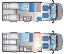 Glücksmobil S 70SL *Automatik*Hubbett*nur 6,99 m*