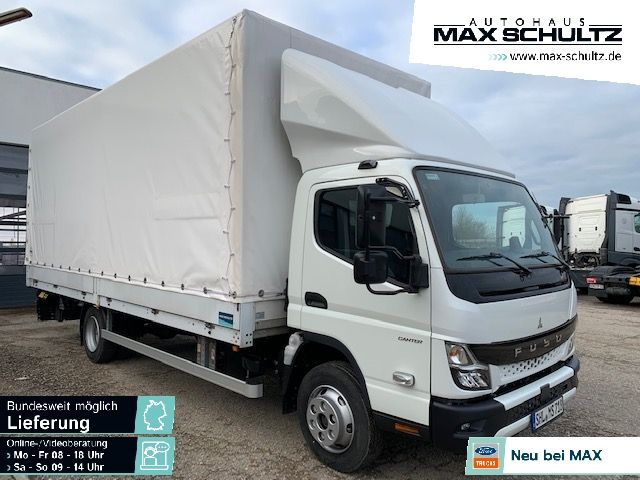 FUSO CANTER 7C18 AMT 4x2  Pritsche Plane Ladebordw.