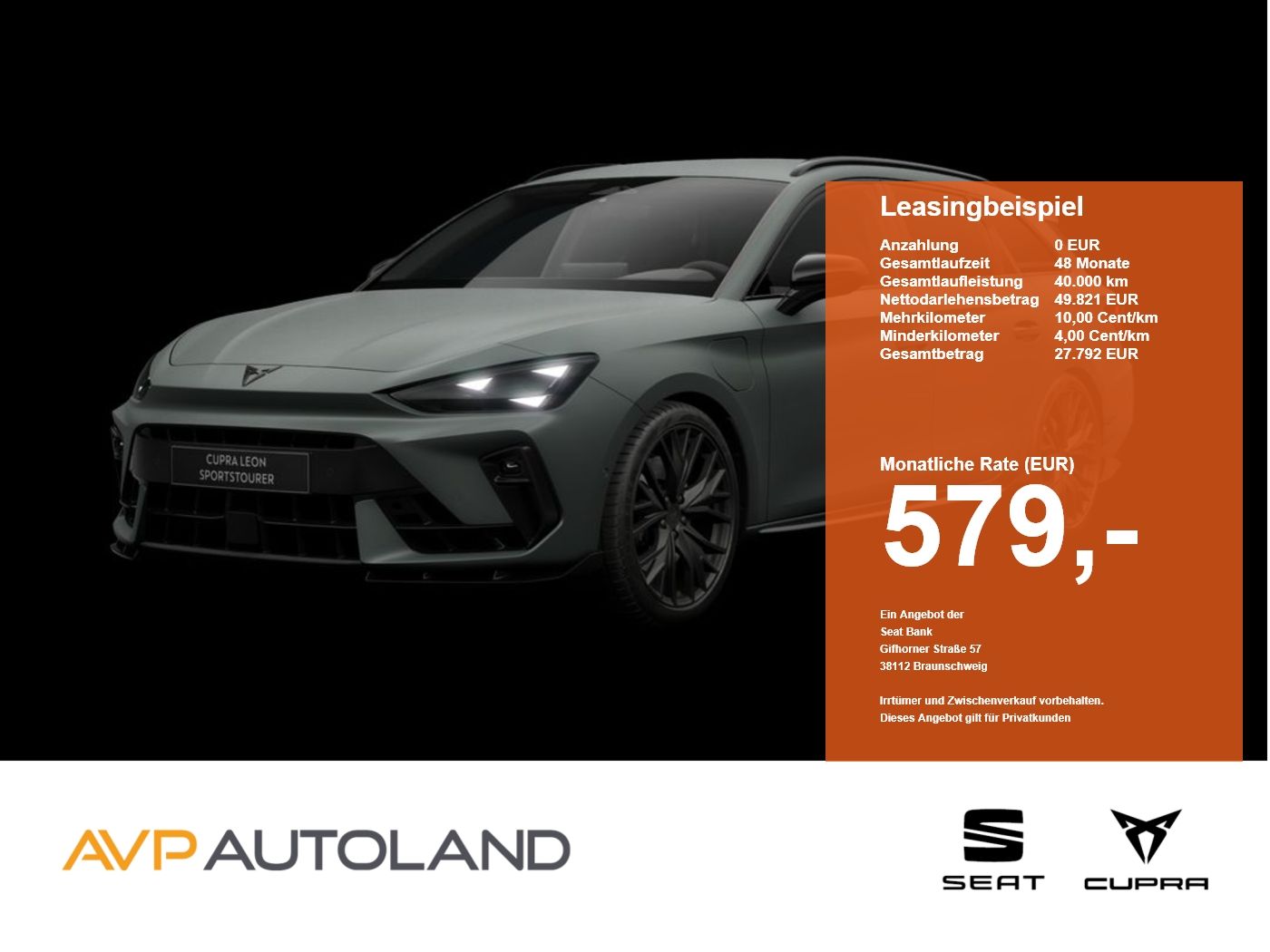 Cupra Leon Sportstourer 1.5 e-Hybrid DSG VZ CUSTOM by